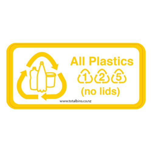 Recycling Labels - Wheelie Bin Lid