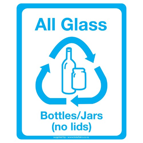 Recycling labels - 25 x 31 cm