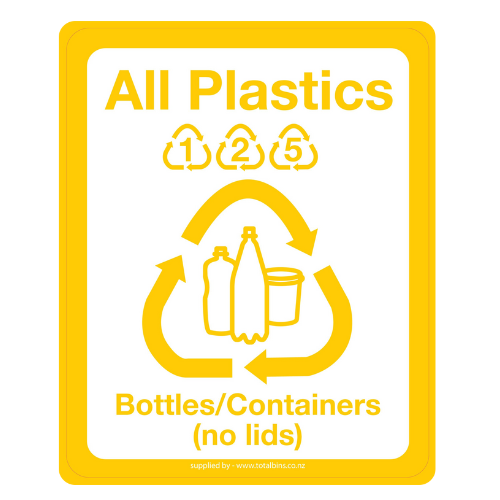 Recycling labels - 25 x 31 cm