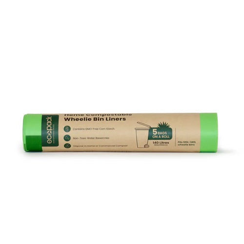 140L/240L Compostable wheelie bin liners