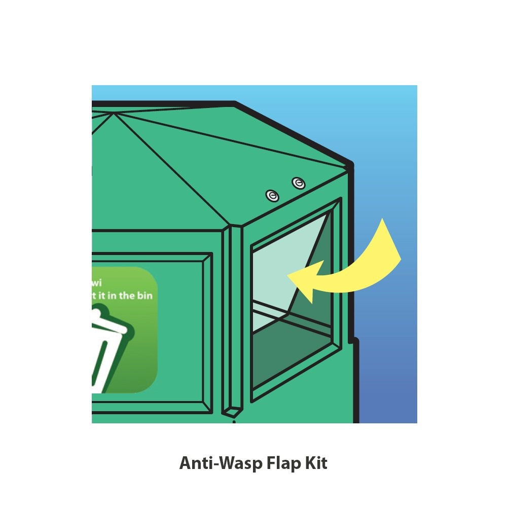 Classic bin - wasp flaps