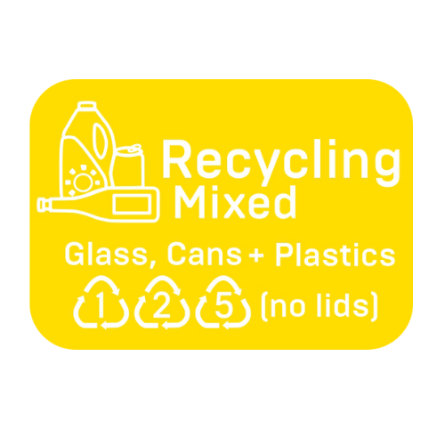 Method Recycling Labels - Small Landscape