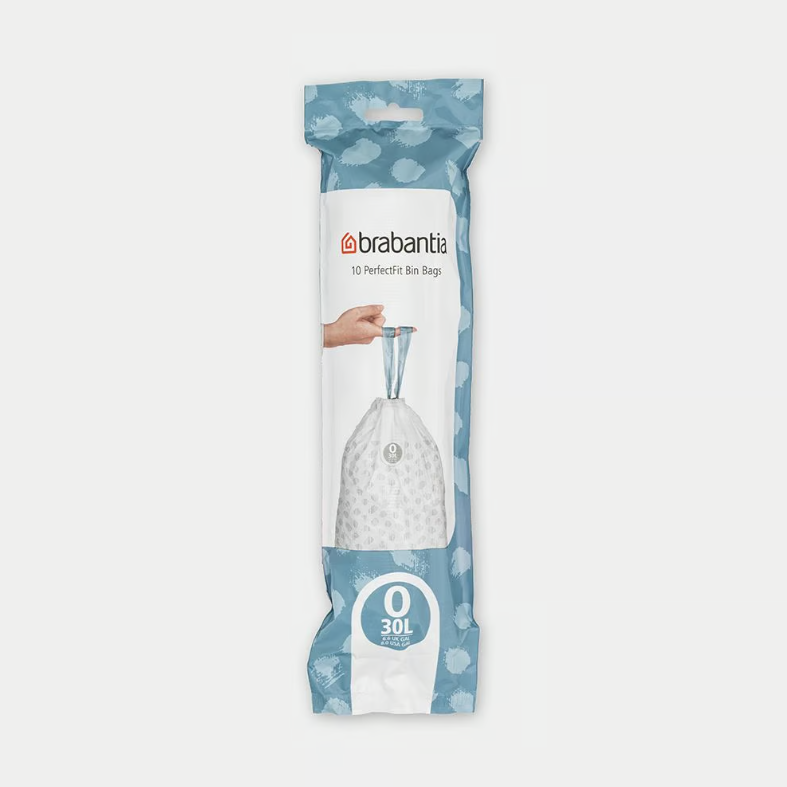 Brabantia Code V, W, X, Y, G & O Bin Liners for 3L, 5L, 12L, 20L & 30L newIcon Pedal Bins/Bo bins