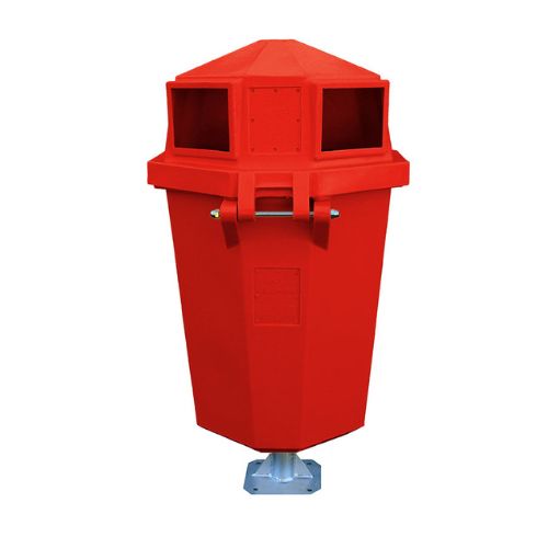 Parkside Bin 50 Litre Red