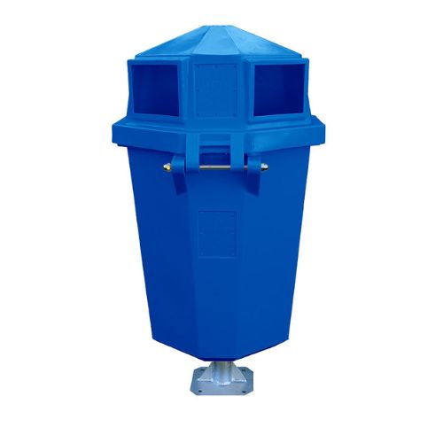 Parkside Bin 50 Litre Blue