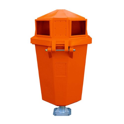 Parkside Bin 50 Litre Orange