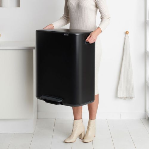 Brabantia Bo Pedal Bin Black