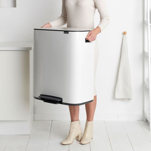 Brabantia Bo Pedal Bin White