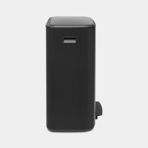 Brabantia Bo Pedal Bin Black side view