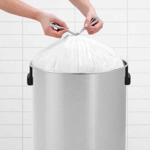 Brabantia 60 Litre Touch Bin Finger print proof matt steel