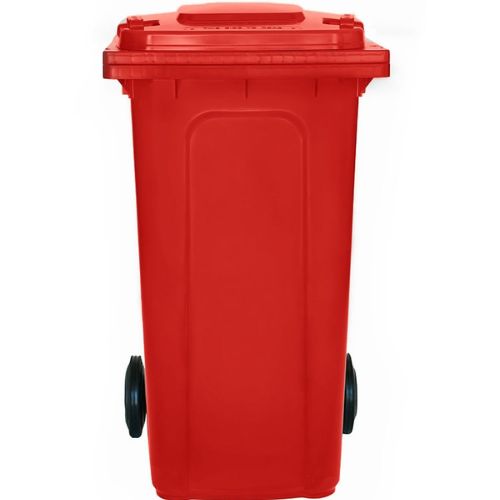 Wheelie Bin 240L red