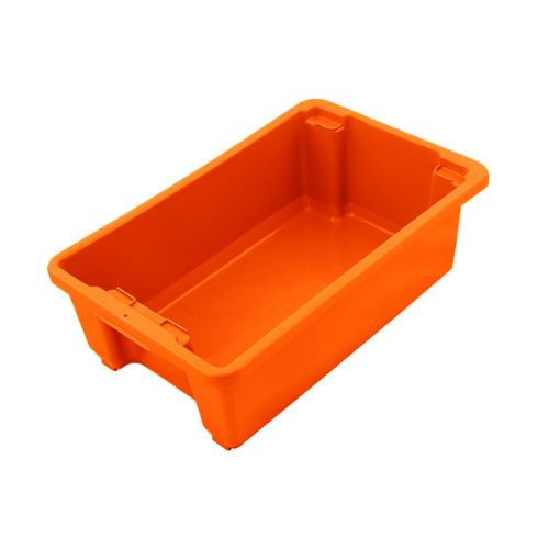 Stack and Nest Bins 32 Litre Orange