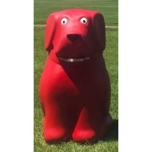 Doggy Doo Bin red for collecting do poo