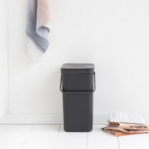 Brabantia Sort & Go 16 Litre Bin Grey