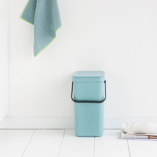 Brabantia Sort & Go 12 Litre Bin Mint Green