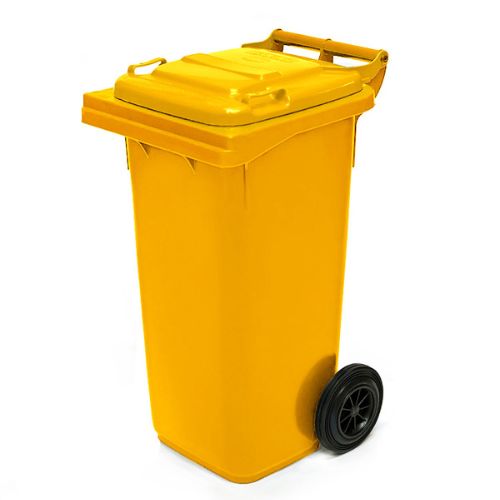 Wheelie Bin 80 Litre yellow