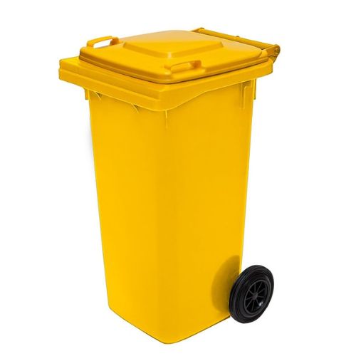 Wheelie Bin 120 Litre yellow
