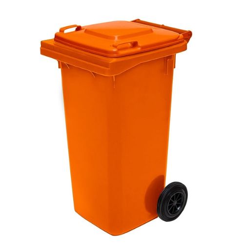 Wheelie Bin 120 Litre orange