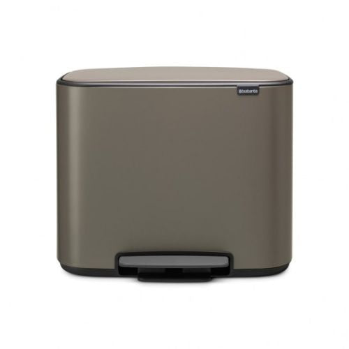 Brabantia Bo Pedal Bin Platinum