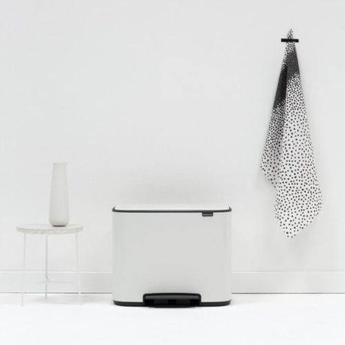 Brabantia Bo Pedal Bin White