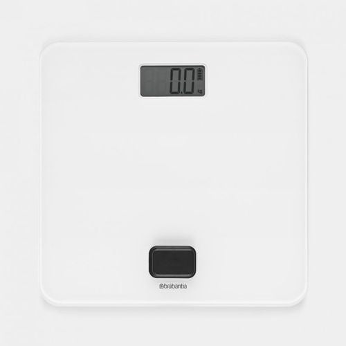 Brabantia battery free bathroom scales white