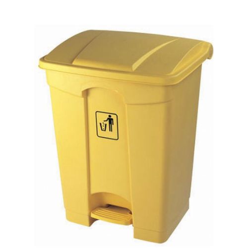 Heavy Duty Pedal Bin - 68 Litre yellow