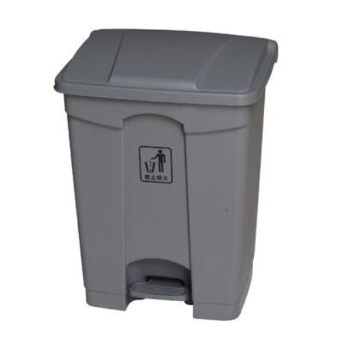 Heavy duty pedal bin 87 Litre grey