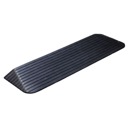 Rubber access ramp for wheelchairs/trolleys - 110 x 42 x 5.0 cms
