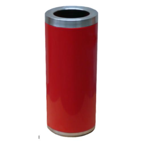 Stainless steel indoor/outdoor rubbish bin - 70 Litre
