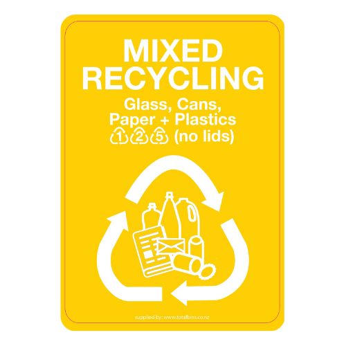 A4 Colour Recycling Labels