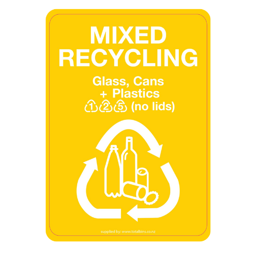 A4 Colour Recycling Labels