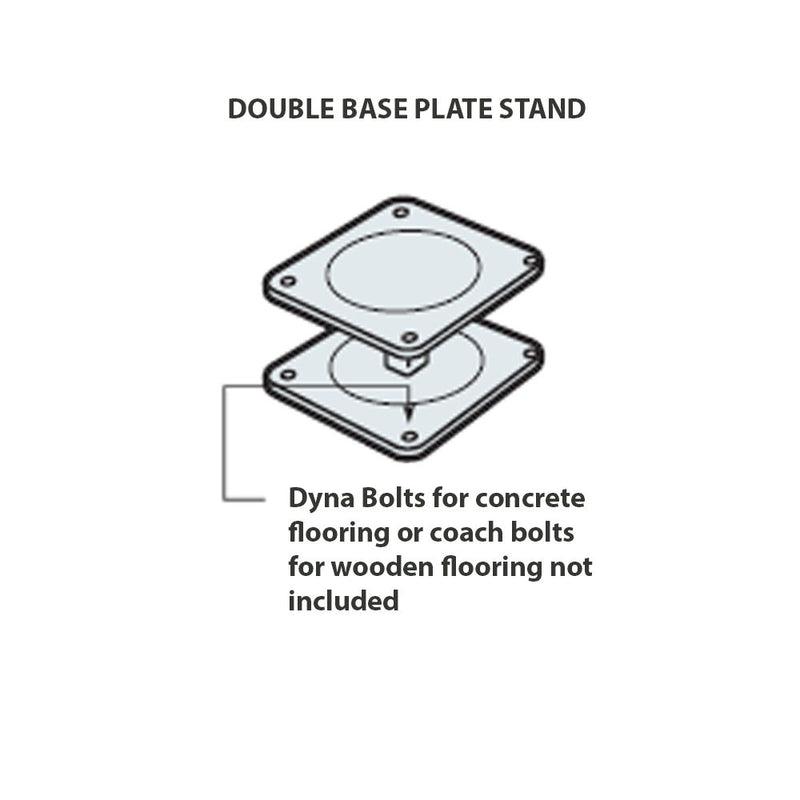 Classic bin - Dynabolt Base Plate
