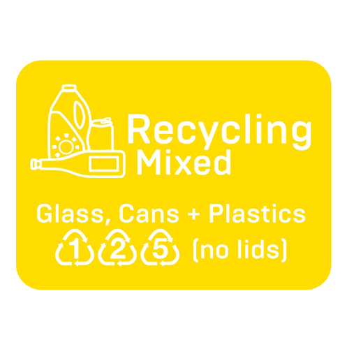 Method Recycling Labels - Large Landscape