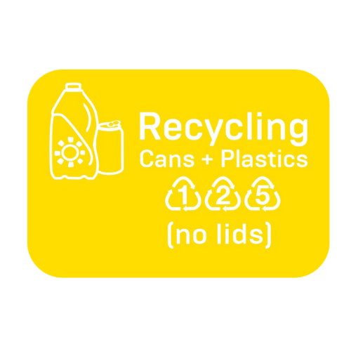 Method Recycling Labels - Small Landscape