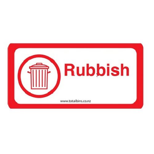 Recycling Labels - Wheelie Bin Lid