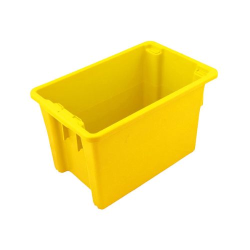 Stack and Nest Bins 68 Litre Yellow