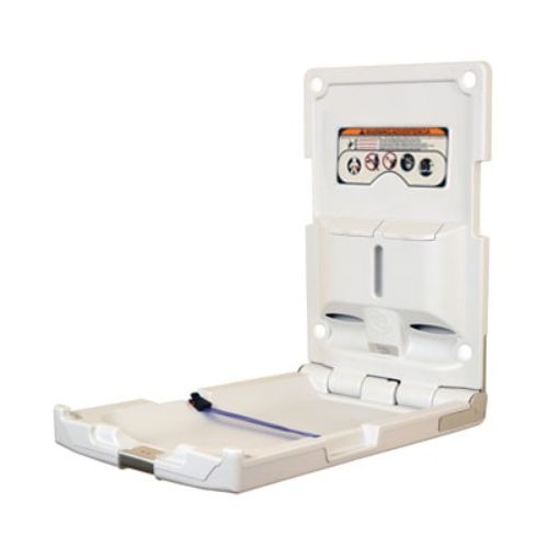 Wall mounted baby changing station - vertical