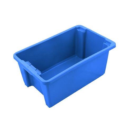Stack and Nest Bins 52 Litre Blue